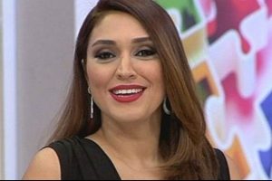 Canlı yayında mini etek krizi