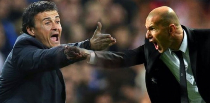 Zinedine Zidane ve Luis Enrique dev ma&ccedil; &ouml;ncesi konuştu