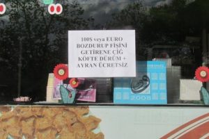 Esnaftan d&ouml;viz bozdurana ikram