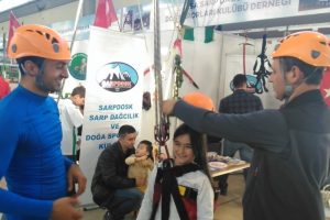 Doğa Sporları Fuarı'na Bursalılardan b&uuml;y&uuml;k ilgi