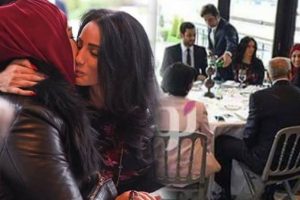Murat Yıldırım ve Imane Elbani Boğaz'da nişanlandı