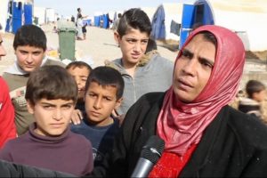 Musul'daki Hasan Şam Kampı sığınmacıları yardım bekliyor