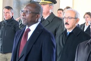 Benin Cumhurbaşkanı Anıtkabir'i ziyaret etti
