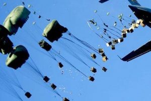 Irak ordusu havadan bildiri dağıttı