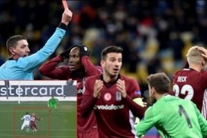 Dinamo Kiev-Beşiktaş ma&ccedil;ının hakemine &uuml;lkesinde tepki var