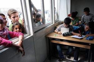 Kamplarda 78 bini aşkın Suriyeliye eğitim veriliyor