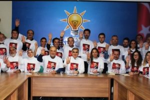 Ak Parti Bursa Nil&uuml;fer'den Erdoğan'a destek