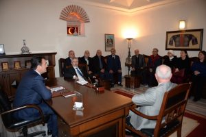 Artvinlilerden Bursa Osmangazi Belediye Başkanı D&uuml;ndar'a Ziyaret
