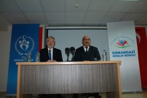 Uludağ &Uuml;niversitesi Rekt&ouml;r&uuml; Prof. Dr. Ulcay gen&ccedil;lerle buluştu