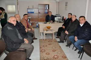 T&Uuml;KETBİR Başkanı Bursa Karacabey et &uuml;reticileri birliğini ziyareti