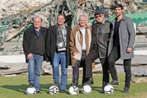 Bursaspor'un eski takım kaptanlarından stada h&uuml;z&uuml;nl&uuml; veda