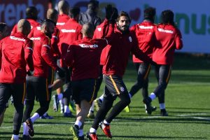 Galatasaray, Gaziantepspor ma&ccedil;ı hazırlıklarını s&uuml;rd&uuml;r&uuml;yor