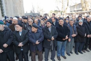 Bursa'da Halep şehitleri i&ccedil;in gıyabi cenaze namazı