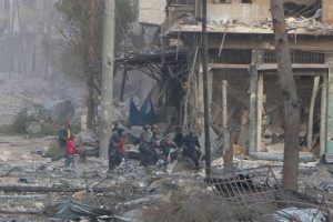 Doğu Halep'te rejim saldırıları s&uuml;r&uuml;yor