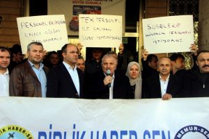 Bursa'da PTT &ccedil;alışanları g&uuml;venlik g&ouml;revlisi olmadan &ccedil;alışmak istemiyor