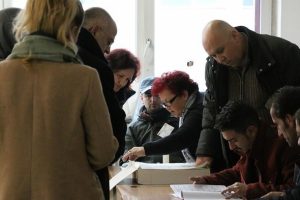 Makedonya'da halk sandık başında