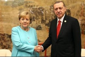 Merkel'den Erdoğan'a taziye telefonu