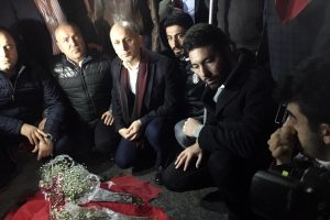 Trabzonspor camiası olay yerinde