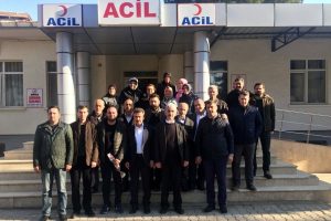 Bursa'da AK Parti'den Mevlit Kandili ziyaretleri
