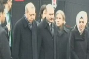 Cumhurbaşkanı Erdoğan saldırının olduğu noktada