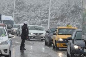 Taşımalı eğitim &ouml;ğrencilerine izin!