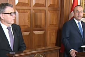 &Ccedil;avuşoğlu ve Zaoralek ortak a&ccedil;ıklama yaptı