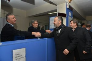 Başkan Alinur Aktaş'tan Bursa İneg&ouml;l emniyetine ziyaret
