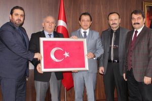 Bursa'da Akademik Oda Başkanlarından Emniyet M&uuml;d&uuml;r&uuml; Yıldız'a taziye ziyareti