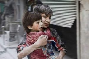 'Halep'te saldırı altındaki binada 100'den fazla &ccedil;ocuk mahsur'