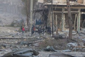 'Halep'te d&uuml;nyanın şahitliği &ouml;n&uuml;nde katliam yaşanıyor'
