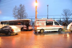 Bursa'da servis şof&ouml;r&uuml;n&uuml; &ouml;l&uuml;m direksiyon başında yakaladı