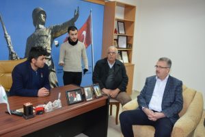 Bursa Karacabey Belediye Başkanı &Ouml;zkan'dan anlamlı ziyaret