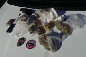 Kaza yapan ş&uuml;pheliler kıskıvrak yakalandı