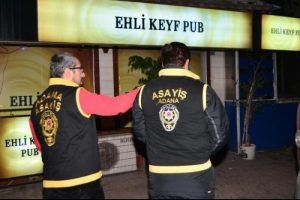 Bar ve gece kul&uuml;plerinde asayiş uygulaması
