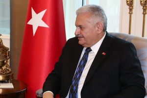 Yıldırım, Modova Başbakan Yardımcısını kabul etti