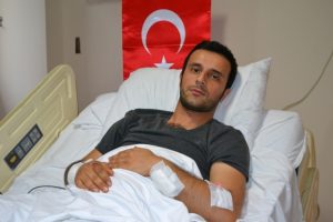 Hain saldırıda yaralanan polis o anları anlattı