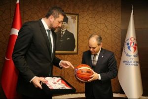 TBF heyetinden, Bakan Kılı&ccedil;'a ziyaret