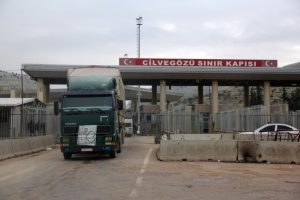 BM'nin yardım tırları g&ouml;revlerini tamamladı