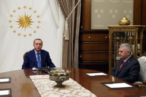 Erdoğan, Başbakan Yıldırım'ı kabul etti