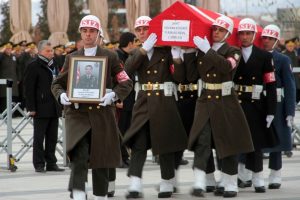 Başkent Fırat Kalkanı şehidini dualarla uğurladı