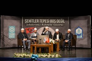 Bursa Yıldırım'da şehitler i&ccedil;in Kur'an-ı Kerim tilaveti