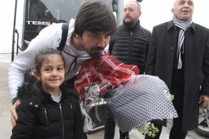 Beşiktaş kupa ma&ccedil;ı i&ccedil;in Bolu'da