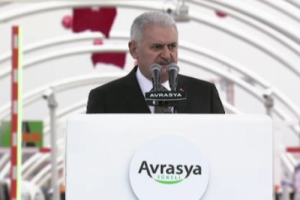 Binali Yıldırım Avrasya T&uuml;neli a&ccedil;ılışında konuştu
