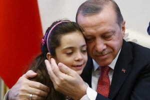 Halep'teki katliamı duyuran Bana, Cumhurbaşkanlığı K&uuml;lliyesi'nde