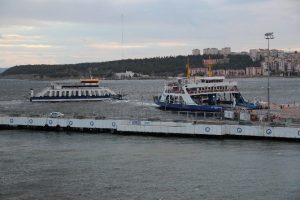 &Ccedil;anakkale'de ada seferlerine olumsuz hava engeli