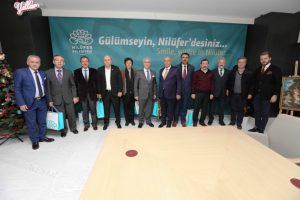 Kardeş kent Manyas'tan Bursa Nil&uuml;fer'e ziyaret