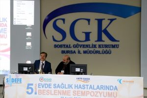 5.&nbsp;Bursa&nbsp;Evde Sağlık Hastalarında Beslenme Sempozyumu d&uuml;zenlendi