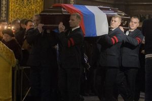 Rus B&uuml;y&uuml;kel&ccedil;i Karlov'un cenazesi defnedildi