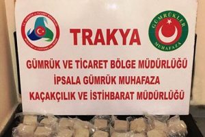 Sınır kapısında uyuşturucu operasyonu
