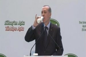 Erdoğan, 'milli i&ccedil;kimiz ayran' s&ouml;zlerini tekrarladı